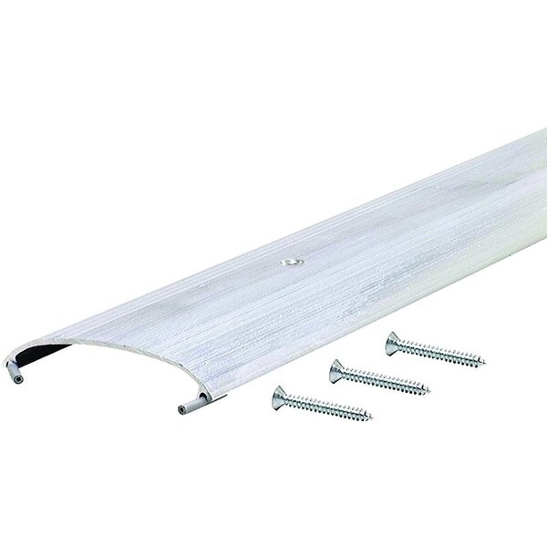 M-D Building Products Saddle Threshold, 36 in L, 3-1/2 in W, Aluminum - 11205