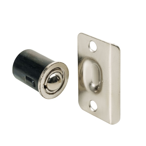 Pamex Adjustable Ball Catch Drive-In Style Satin Nickel Finish - DD0530SN