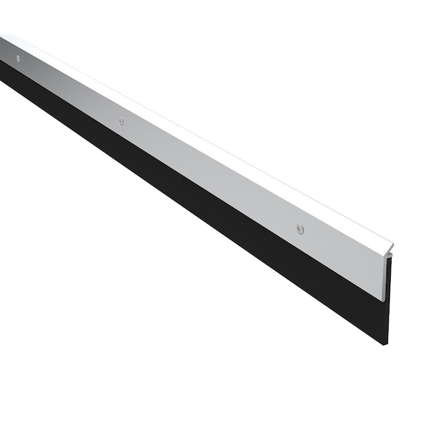Pemko 3151CN36 36" Door Bottom Sweep with 1" Neoprene Clear Aluminum - 3151CN36