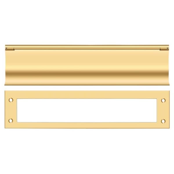 Deltana Mail Slot, Heavy Duty Lifetime Brass - MS0030CR003