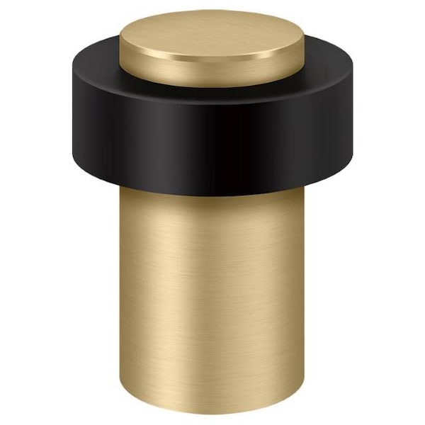 Deltana Round Universal Floor Bumper Satin Brass 3" - UFB7500U4