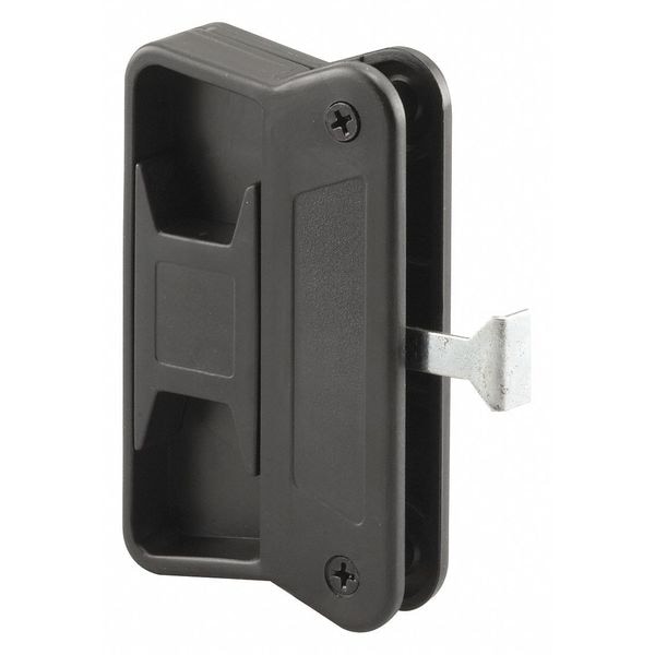 Prime-Line Black Plastic, Sliding Screen Door Latch and Pull, fits Superior Sliding Screen Doors (Single Pack) - A 168