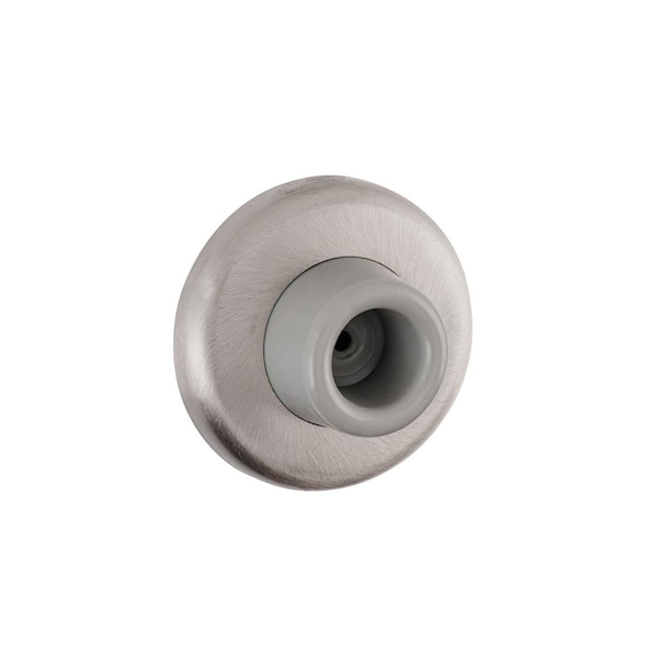 Pamex 2-1/2in Diameter Concave Wall Stop Satin Nickel Finish - DD0253SN