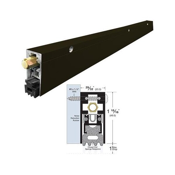 Strybuc Surface Automatic Door Bottom - 19-1339DB-48