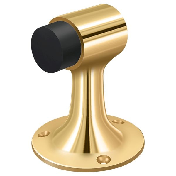 Deltana Floor Mount, Bumper, Heavy Duty Lifetime Brass - DSF3225CR003