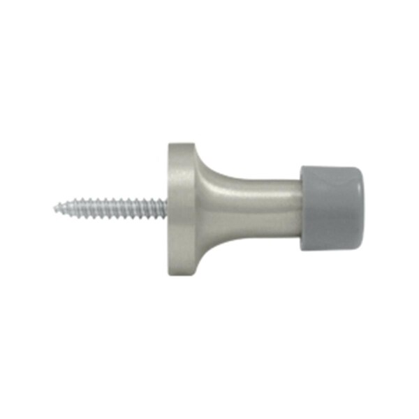 Patioplus 1.5 in. Baseboard Door BumperSatin Nickel Solid - PA795580
