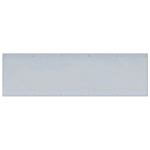 Inox Kick Plate 10" x 34" Satin Stainless Steel Finish 32D w/MicroArmor - KPN1034-32D-AM