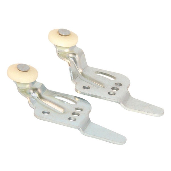 Barton Kramer Barton Kramer 5494935 Mill Silver Aluminum Closet Door Hanger; Pack of 4 - 5494935