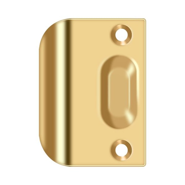 Deltana Full Lip Strike Plate Lifetime Brass - FLSP335CR003