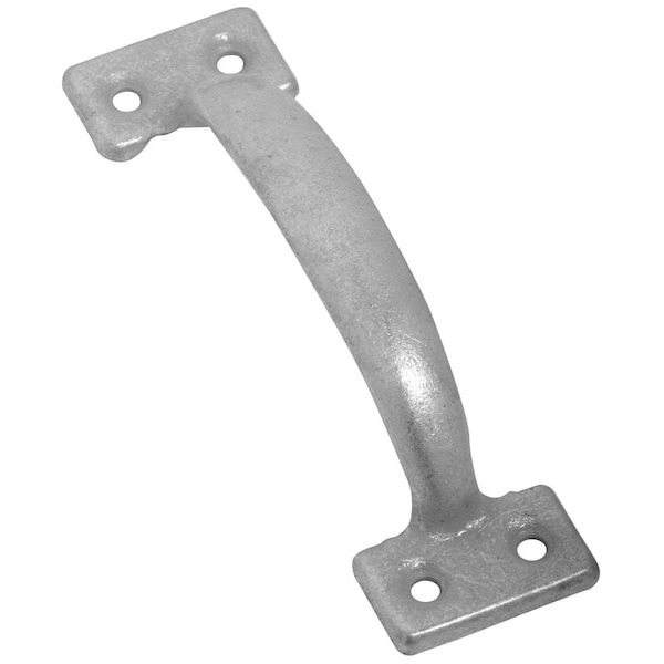 National Hardware National Hardware 6-1/2 in. L Galvanized Metallic Steel Door Pull - N116-731