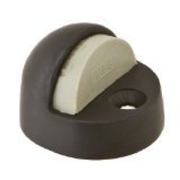 Ives Commercial Solid Brass 1-3/8in Floor Dome Stop Oil Rubbed Bronze Finish - FS43810B