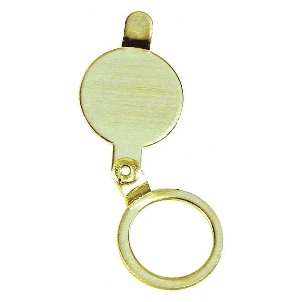 Zoro Select Cover, Polished, 1/2" Hole Dia, PR - 19-5001PB
