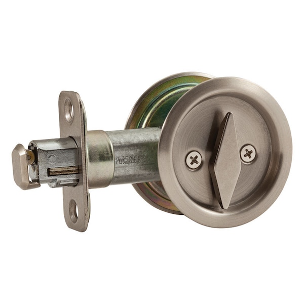 National Hardware National Hardware Satin Nickel Silver Steel Pocket Door Latch 1 pk - N350-363