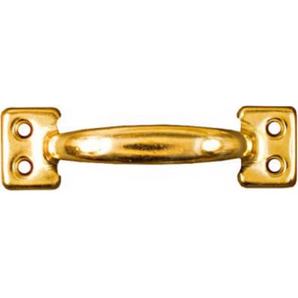 Greengrass N116-558 4 in. Bright Brass Sash Lift - GR585222