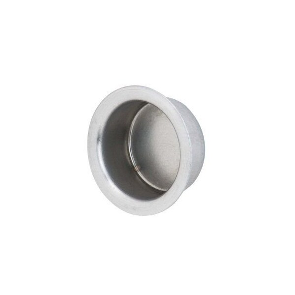 Ives Commercial 1in Finger Pulls Pack of 4 Satin Chrome Finish, 4PK - 218B26D
