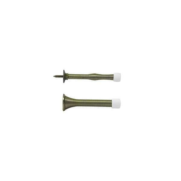 Deltana SDS3U Baseboard Bumper Door Stop Antique Brass, 10PK - SDS3U5-XCP10