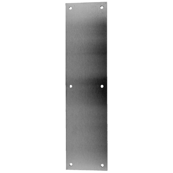 Don-Jo 72-628 6 x 16 in. Aluminum Push Plate - 72 628