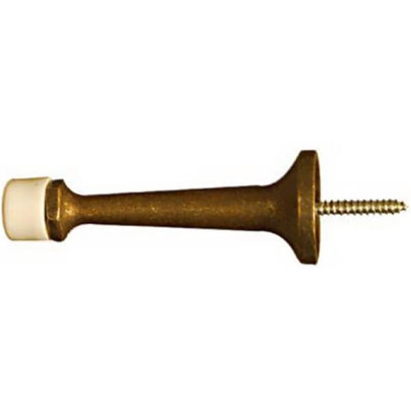 Greengrass N215-871 3 in. Brass Rigid Door Stop - GR577840