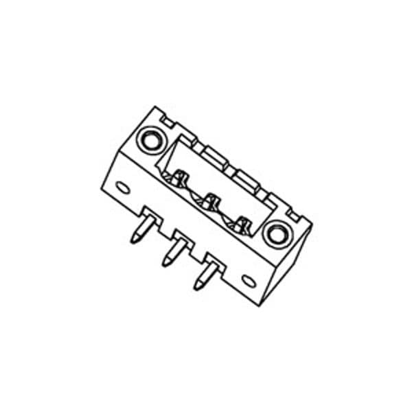 Molex 5.0Mm Euro Header Ra Me Grn 3Ckt - 395265003