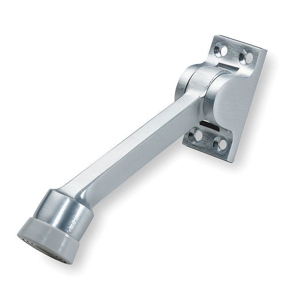Rockwood Lever Door Holder, Satin Chrme, Cast Brass - 461L.26D