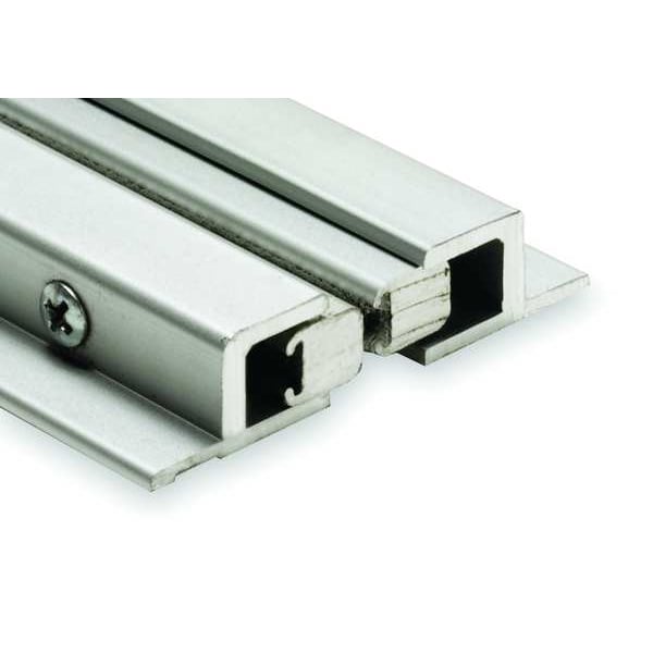 National Guard Double Door Weatherstrip, 7 ft, Gray - 140PA-7