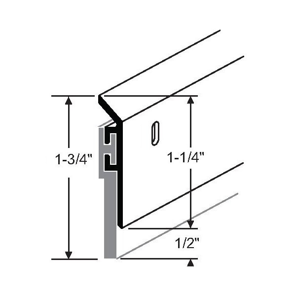 Strybuc 36in Heavy Duty Door Sweep - 19-1033AZBZ