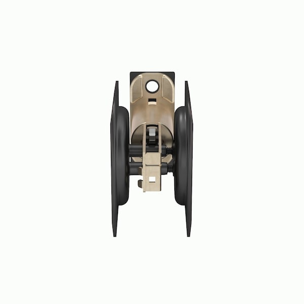 Richelieu 2 716inch 62 mm Square Pocket Door Passage Pull, OilRubbed Bronze - 17SORB10