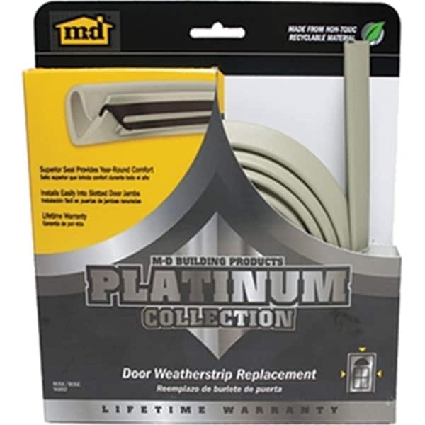 Cool Kitchen 91892 84 in. Beige Platinum Collection Replacement Door Weatherstrip - Beige - 84 in. - CO3571378