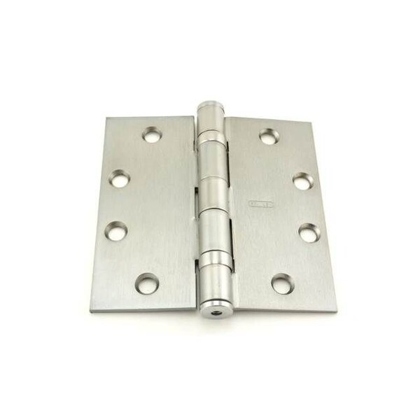 Best Hinges 4-1/2inx4-1/2in Steel Full Mortise Ball Bearing Standard Weight Square Corner Hinge # 068441 - FBB17941226D