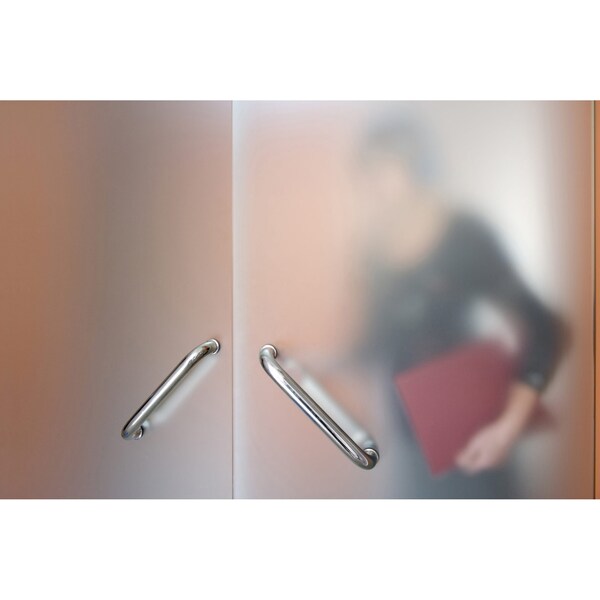 Richelieu 8inch 203 mm Center to Center Tubular BacktoBack Pull for Glass Shower Door, Brushed Nickel - SDTRDB07508195