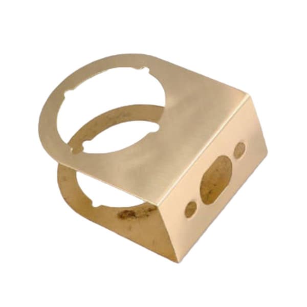 Belwith Products 2036-PB 3 in. Polished Brass Door Reinforcer - 779704