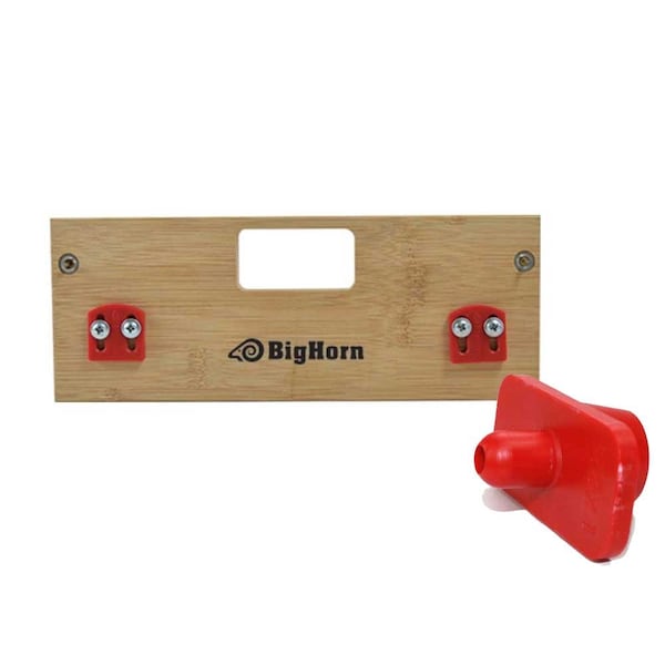 Big Horn B' Latch Template w/Center Locator - Finish Size 1-1/8-Inch x 2-1/4-Inch Replaces Templaco LT-126B - 70134