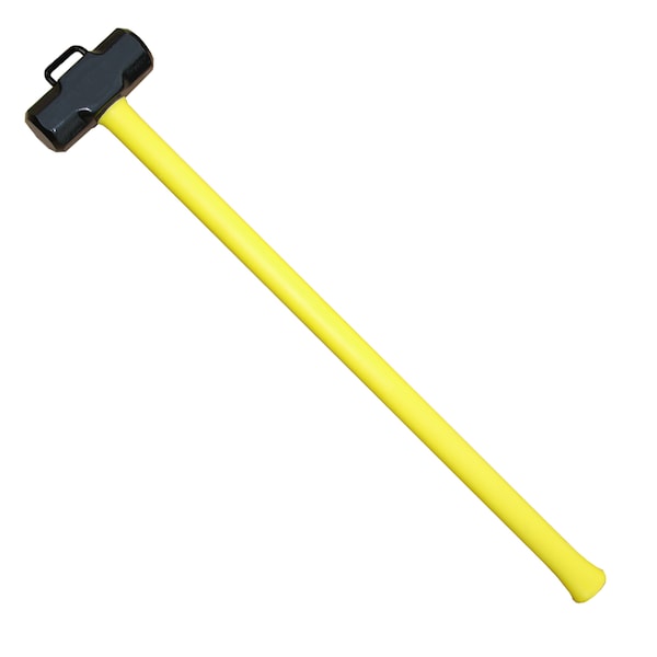 Leatherhead Tools Yellow Sledge, 12, w/ 36 in. Fiberglass - SLY-12-36HM
