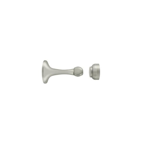 Deltana Magnetic Door Holder 3" Satin Nickel - MDH30U15