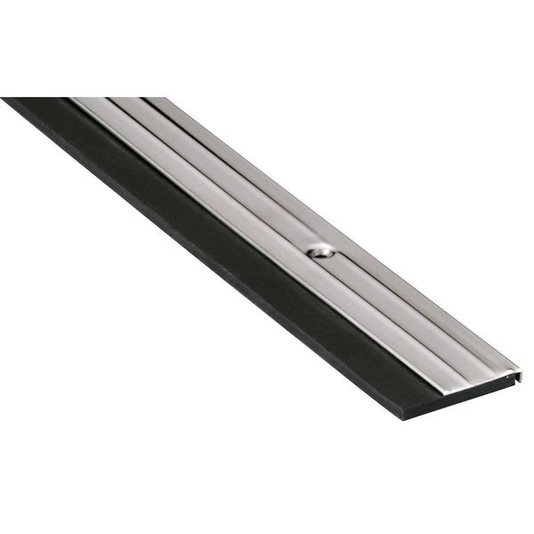 Pemko Door Bottom, 5/32 x 72 In, Stainless Steel - 321SSN80