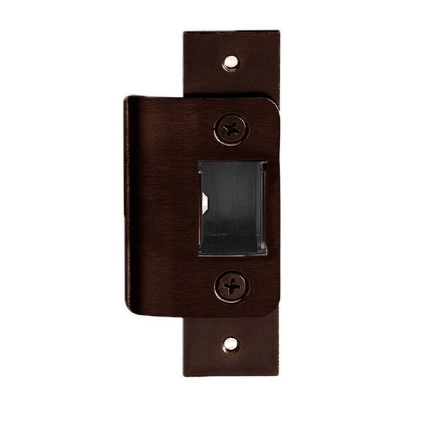 Adams Rite Short, Flush Mount Flat with Dust Box, 121 To Match 313 Dark Bronze Anodized - 4902-01-121