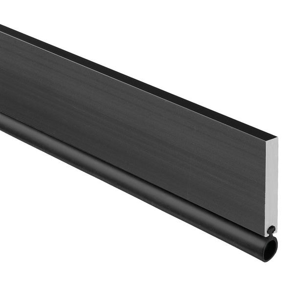 National Guard Door Frame Weatherstrip, 3 ft, Black - 700NDKB-36