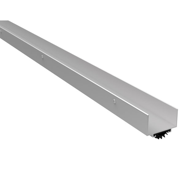 Pemko 217APK36 36" Door Shoe with Prene Mill Aluminum - 217APK36