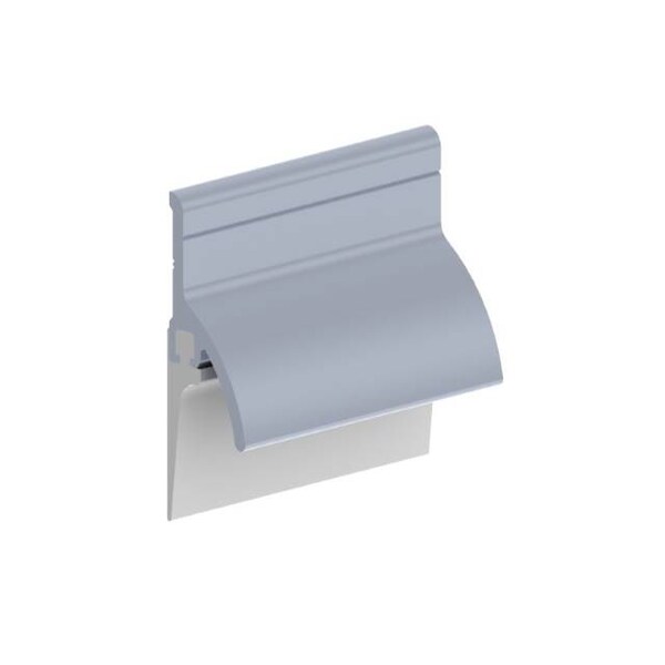 Hager Mill Finish Aluminum Sweep 770SMIL48V - 770SMIL48V
