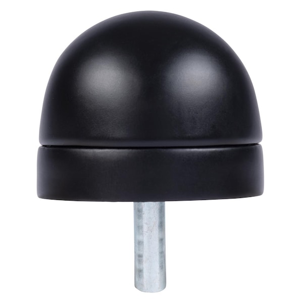 Brinks Commercial Brinks Commercial Steel Matte Brass/Black Door Stop Mounts to floor 1.75 in. - BC41019
