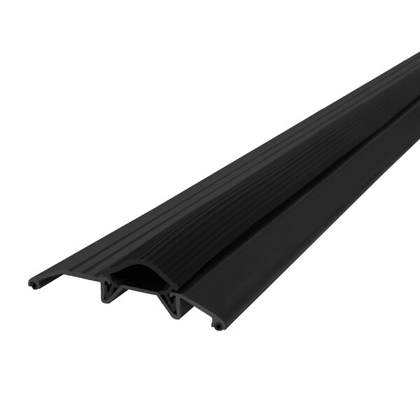 M-D Building Products M-D Building Products 0.75 in. H X 3.75 in. W X 36 in. L Aluminum/Vinyl Deluxe Low Threshold Black - 11821