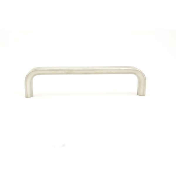 Trimco Offset Pull, 3/4" Diameter and 10" CTC Satin Stainless Steel 90 Degree - 1199-2-4.630