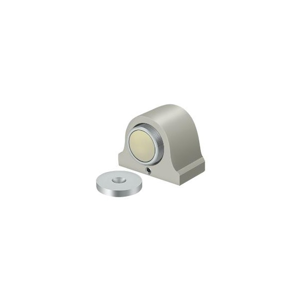 Deltana Magnetic Dome Stop Satin Nickel - DSM125U15
