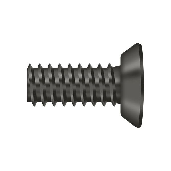 Deltana Machine Screw, St, No 10 X 1/2" Oil Rubbed Bronze - SCMS1005U10B
