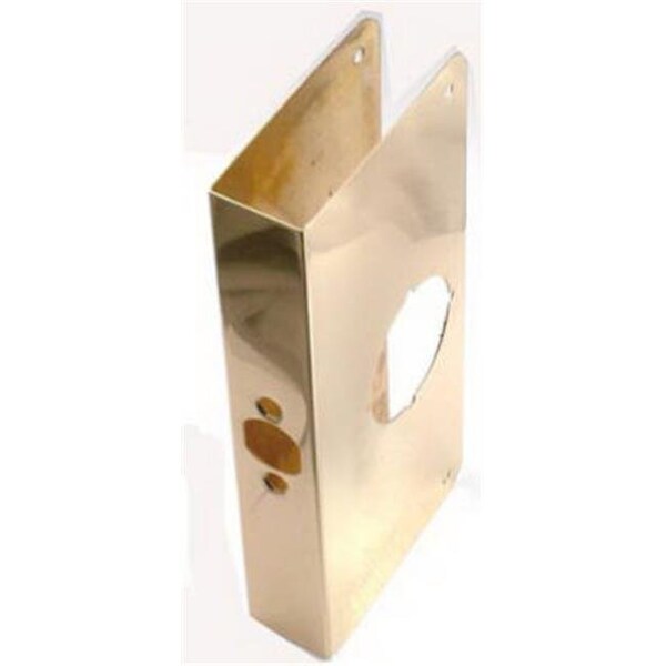 Belwith Products Belwith Products 2001-PB 9 in. Polished Brass Door Reinforcer - 779654