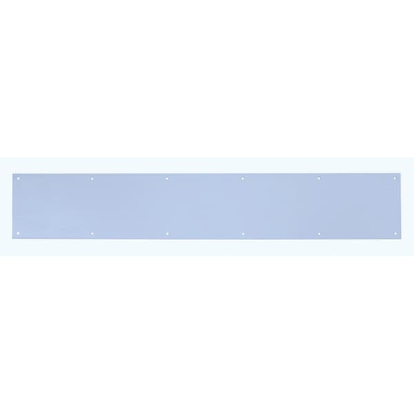 Tell Tell 8 in. H X 34 in. L Satin Stainless Steel Kickplate - DT100052