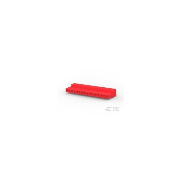 Te Connectivity 16P MTA156 CONN ASSY 22AWG RED - 4-640433-6