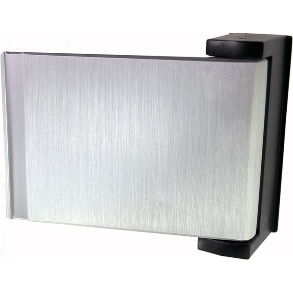 Invernadero 1.75 in. Pull to Left Deadlatch Paddle, Clear Anodized Aluminum - IN3239547