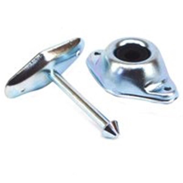 Nunc Patio Supplies RV-713C 3 in. Straight Door Stop - NU872011
