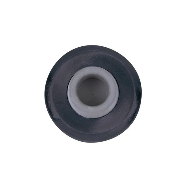 Remington Tell 2 in. L Steel Matte Black Door Bumper Mounts to wall 2-1/2 in. - DT101947